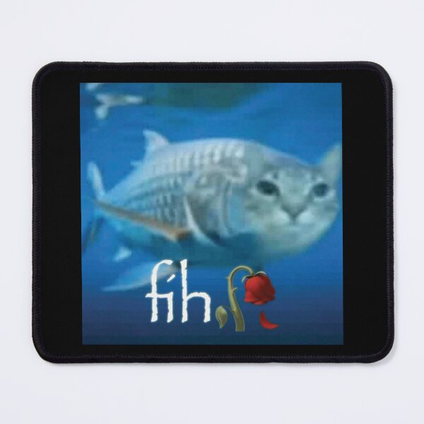 Item preview, Fih Meme Funny Cat Fish - Ai Fish Cat Meme Trend Fih designed and sold by Vonravenn.