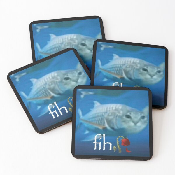 Item preview, Fih Meme Funny Cat Fish - Ai Fish Cat Meme Trend Fih designed and sold by Vonravenn.