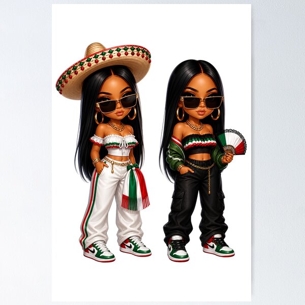 Item preview, Cinco De Mayo Chibi designed and sold by MoonSpeaksTV.