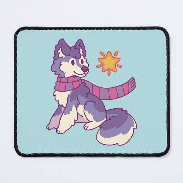 Item preview, Little husky in a scarf designed and sold by Erika Vaigel Creations.