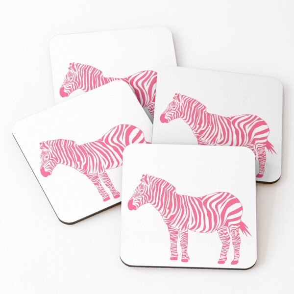 Item preview, Girly pink zebra designed and sold by CoastalPrintsbyLucy.