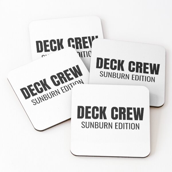 Item preview, Deck Crew Sunburn Edition (Black) designed and sold by ShipCrewNation.