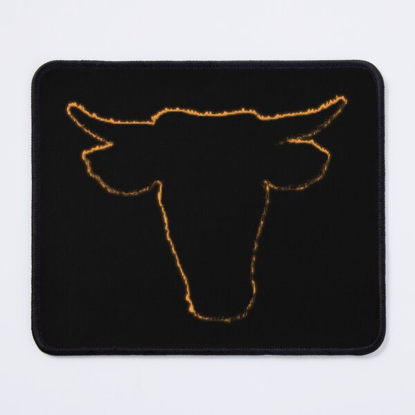 Item preview, Bull's head with flames designed and sold by pixperienz4u.