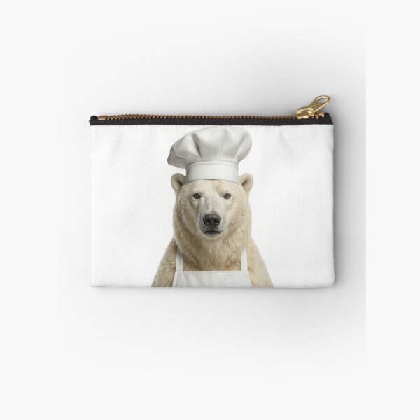 Item preview, Funny Polar Bear Chef Realistic Animal Cooking Humor Art designed and sold by LazyOwlStore.