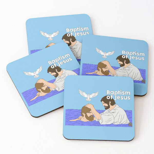 Item preview, Baptism of Jesus designed and sold by elviamontemayor.