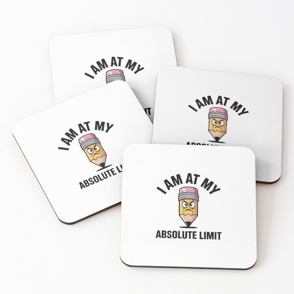 Item preview, I Am At My Limit Funny School Supplies Gift designed and sold by Mr-wow.