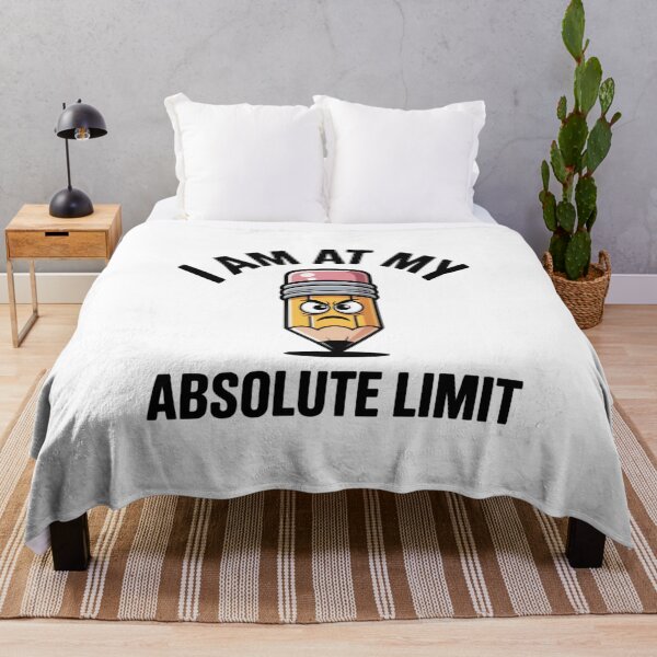 Item preview, I Am At My Limit Funny School Supplies Gift designed and sold by Mr-wow.