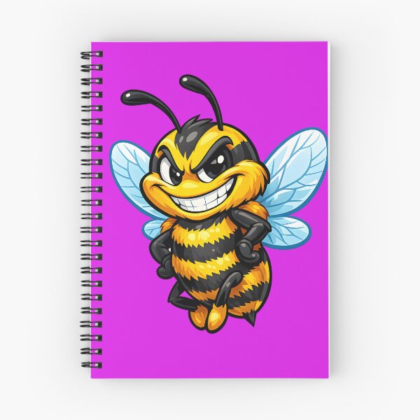 Item preview, a smiling, cheerful bee designed and sold by Troll Art & Delete.