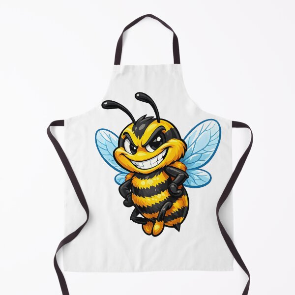 Item preview, a smiling, cheerful bee designed and sold by Troll Art & Delete.