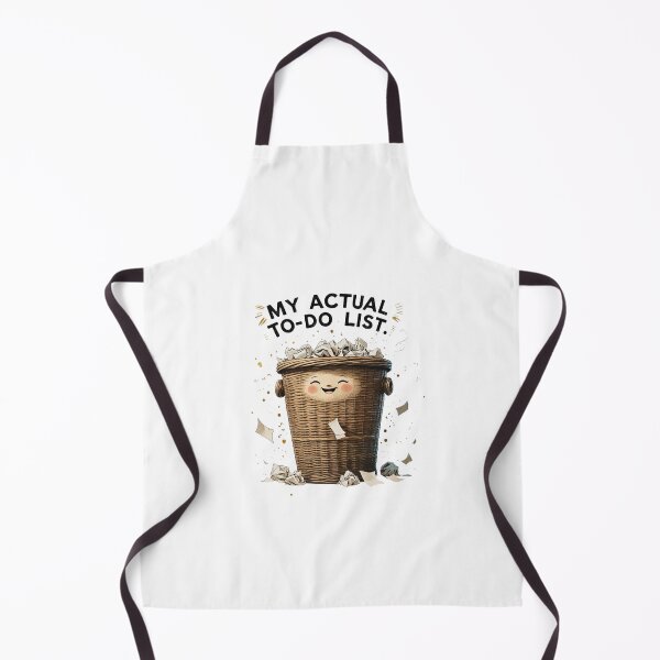 Item preview, My Actual To Do List Funny Trash Can Office Humor designed and sold by AQUILAKREO.