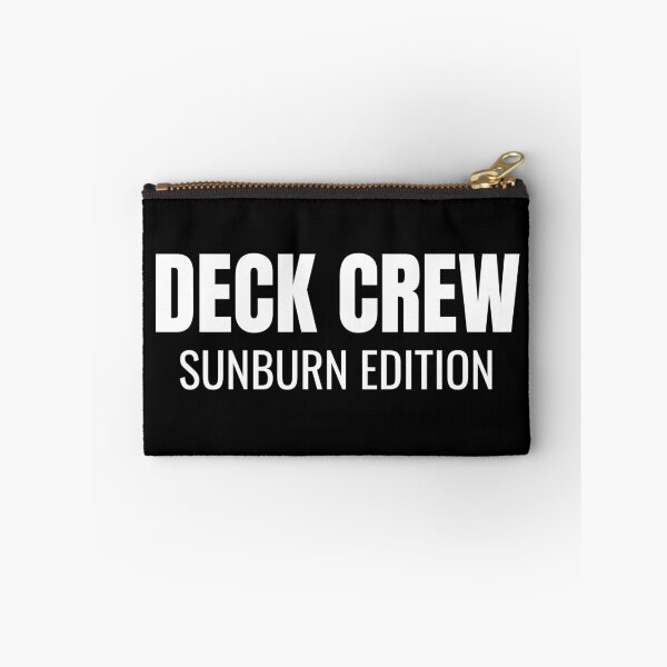 Artikelvorschau, Deck Crew Sunburn Edition (Weiß) entworfen und verkauft von ShipCrewNation.