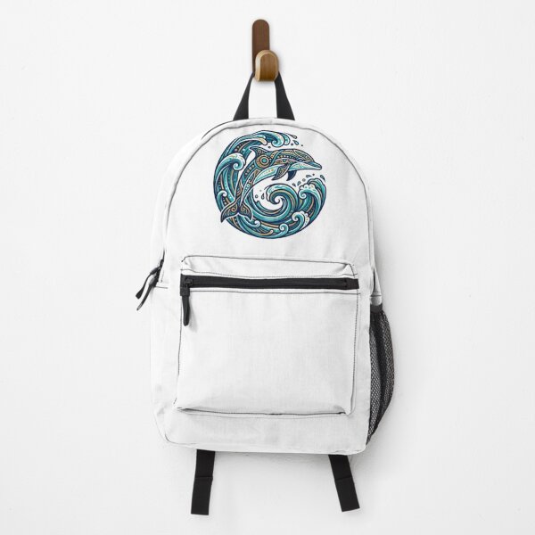 Item preview, "Ornamental Dolphin – Ocean Fantasy Art designed and sold by Dogandesighn.