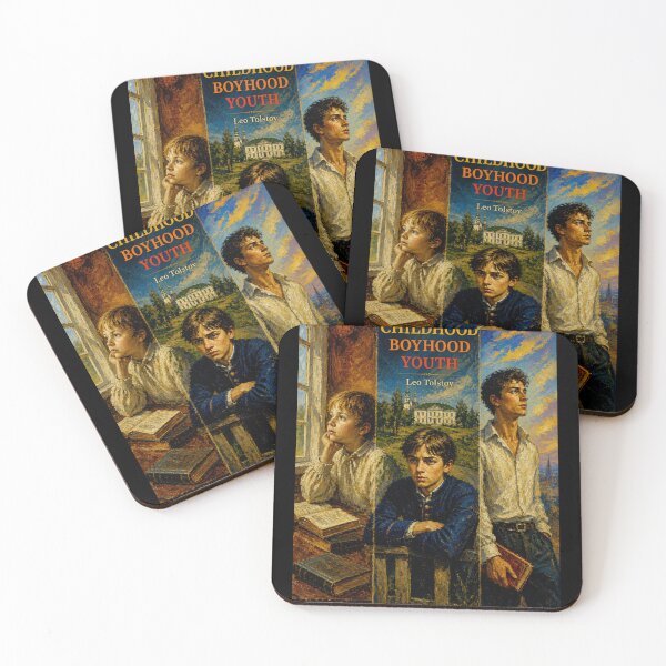 Item preview, Childhood, Boyhood, Youth - Leo Tolstoy - Russian Culture and literature designed and sold by Substance_life.