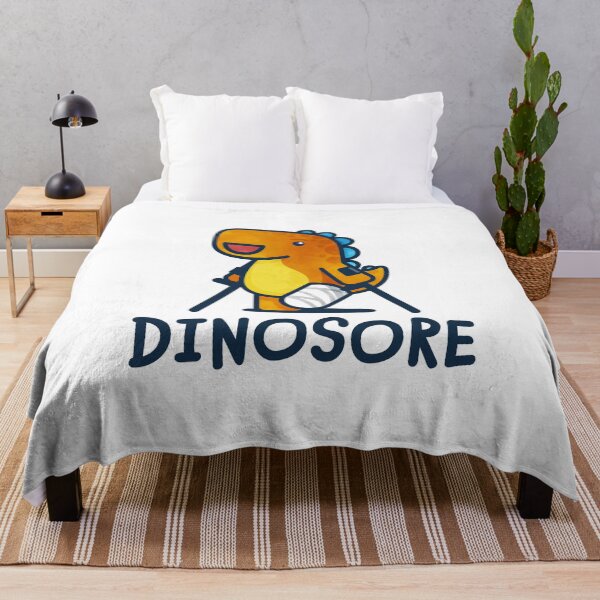 Item preview, Dinosore in Orange + Wrist Crutches designed and sold by Tom Napper Design.