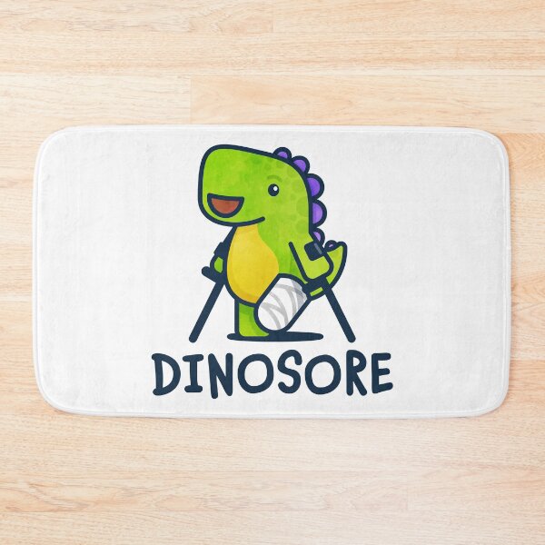 Item preview, Dinosore in Green + Wrist Crutches designed and sold by Tom Napper Design.