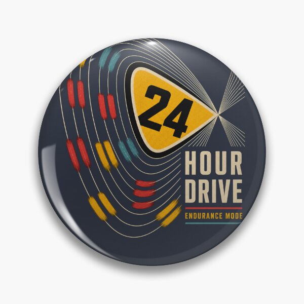 Item preview, 24 hour vintage endurance race poster designed and sold by Applecrunch.