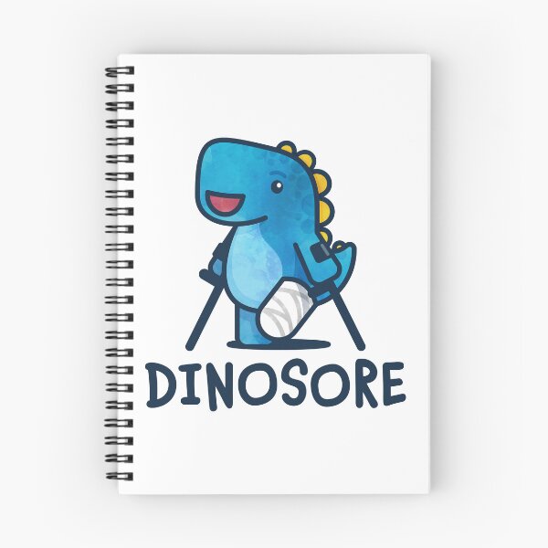 Item preview, Dinosore in Blue + Wrist Crutches designed and sold by Tom Napper Design.