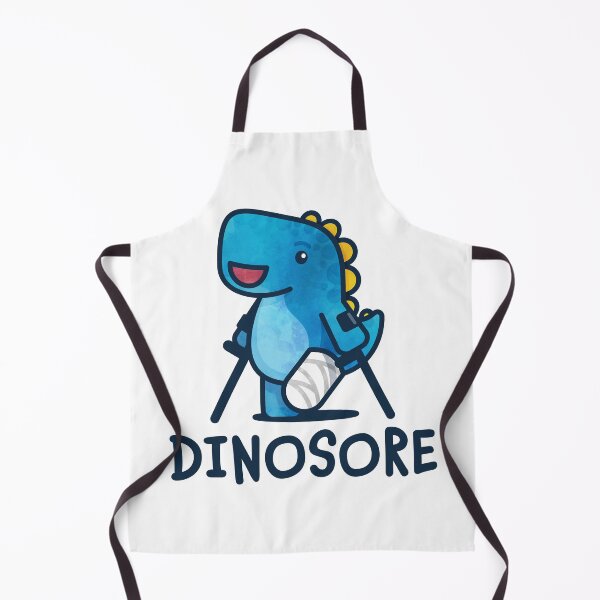 Item preview, Dinosore in Blue + Wrist Crutches designed and sold by Tom Napper Design.