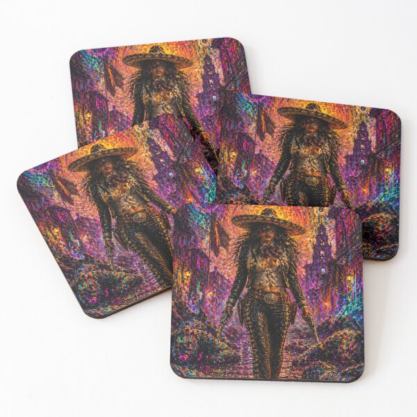Item preview, Neon Desperada of the Dead Streets designed and sold by ITSimagination.