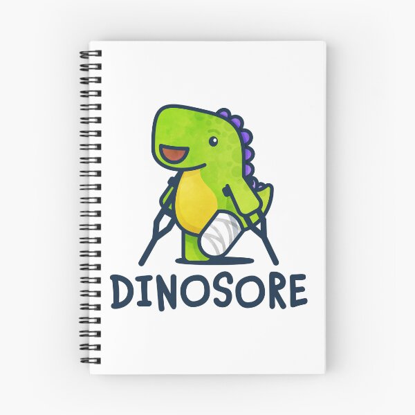 Item preview, Dinosore in Green + Underarm Crutches designed and sold by Tom Napper Design.