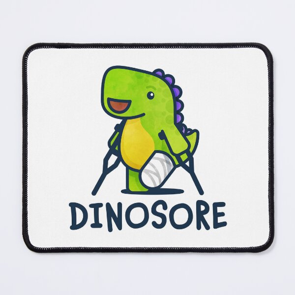 Item preview, Dinosore in Green + Underarm Crutches designed and sold by Tom Napper Design.