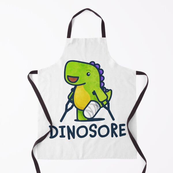Item preview, Dinosore in Green + Underarm Crutches designed and sold by Tom Napper Design.