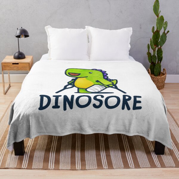 Item preview, Dinosore in Green + Underarm Crutches designed and sold by Tom Napper Design.