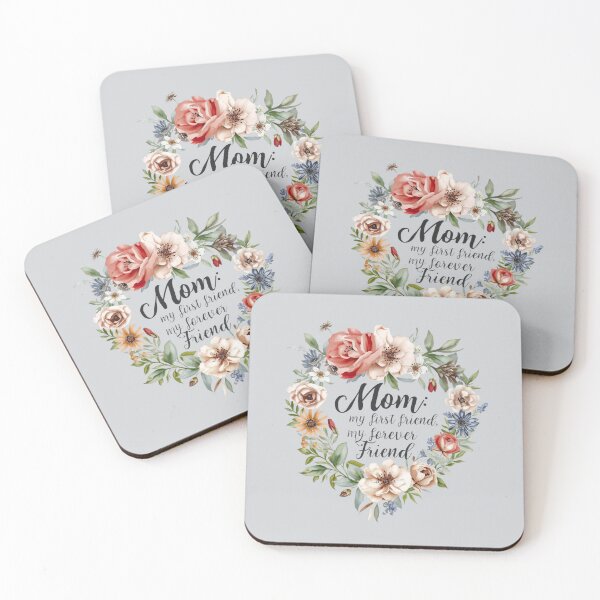 Item preview, Watercolor Floral Mom Heart designed and sold by Zakrytos ★★★★★.