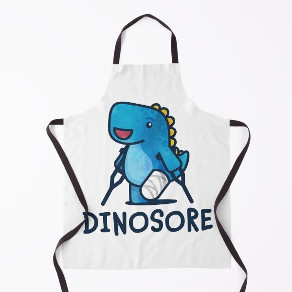 Item preview, Dinosore in Blue + Underarm Crutches designed and sold by Tom Napper Design.