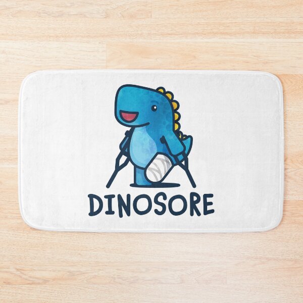 Item preview, Dinosore in Blue + Underarm Crutches designed and sold by Tom Napper Design.