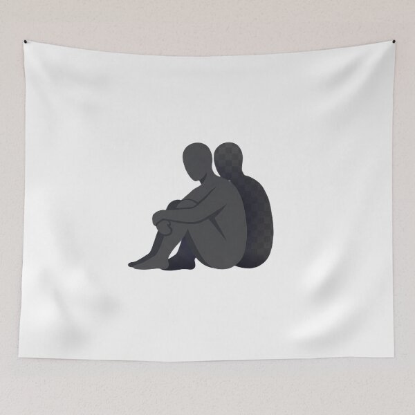 Item preview, Deep Thoughts Minimalist Silhouette designed and sold by LYZ7VANI.