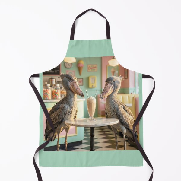 Item preview, Shoebill Storks Share a Malt designed and sold by Tridentulus.
