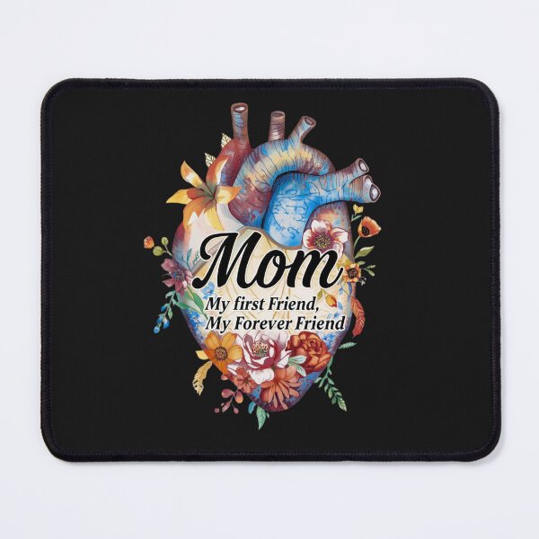 Item preview, Watercolor Floral Mom Heart Art designed and sold by Zakrytos ★★★★★.