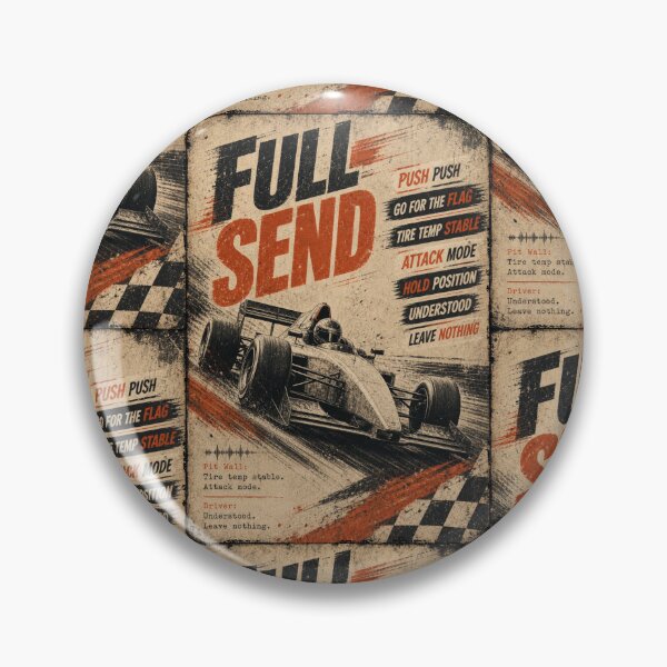 Artikelvorschau, Vintage Pit Radio F1 Grand Prix Rennplakat entworfen und verkauft von PlanetEye Designs.