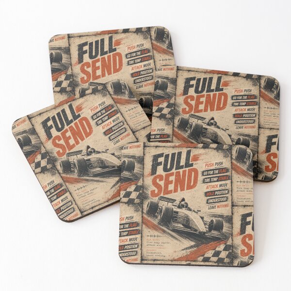 Item preview, Vintage Pit Radio F1 Grand Prix Racing Poster designed and sold by PlanetEye Designs.