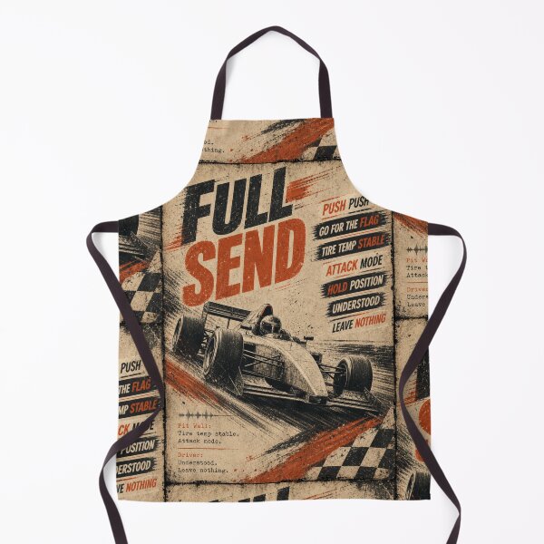 Item preview, Vintage Pit Radio F1 Grand Prix Racing Poster designed and sold by PlanetEye Designs.