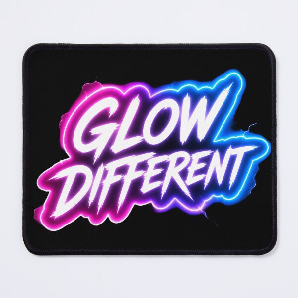 Item preview, Glow Different Neon Aesthetic  designed and sold by BlueMile.