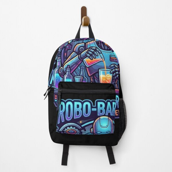 Artikelvorschau, Robo-Barman Cyberpunk Neon entworfen und verkauft von Neo Tokio.