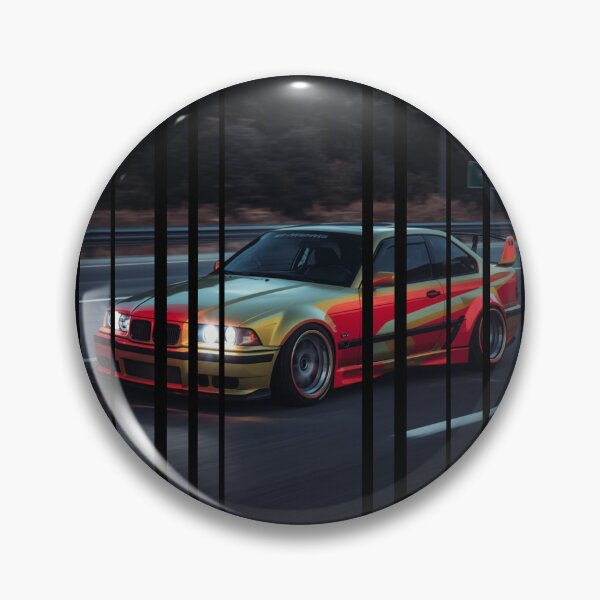 Item preview, B.W the Power of the 3 coupe with wide body kit, street racing vibe, high contrast neon colors 27 designed and sold by Neon G.