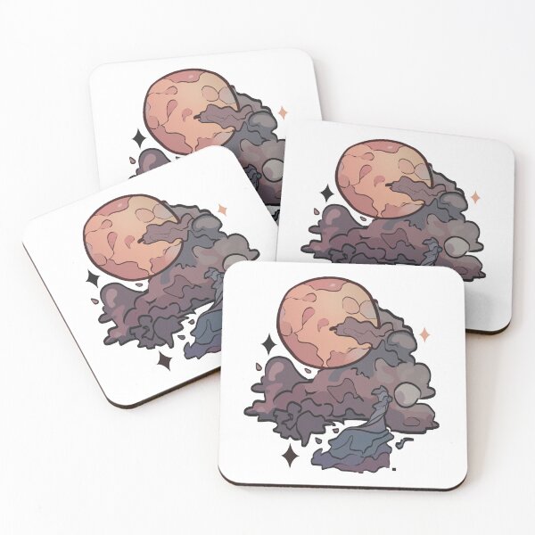 Item preview, A lunar aesthetic sticker designed and sold by leledelweiss.