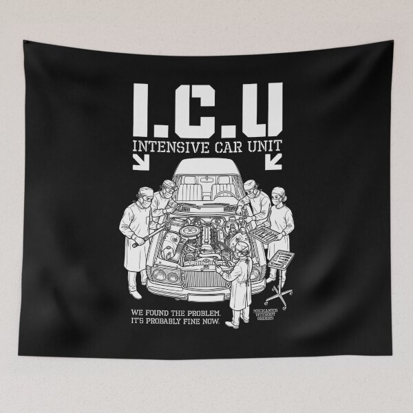 Item preview, Auto Mechanic ICU Funny Intensive Car Unit Surgeon Cars designed and sold by GrandeDuc.