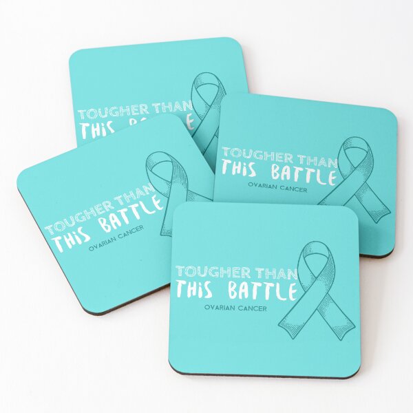 Item preview, Tougher Than This Battle Ovarian Cancer designed and sold by ACA Design & Print.