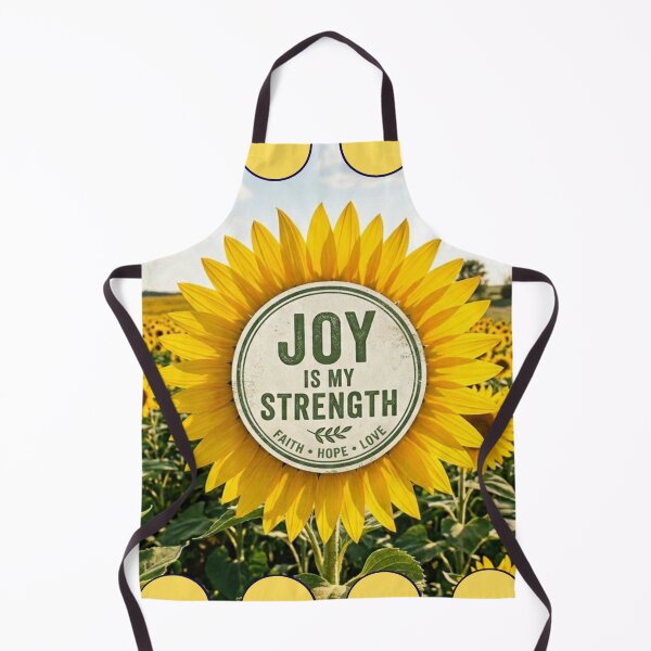 Item preview, Joy Is My Strength Sunflower Faith Tee designed and sold by Dreprogress.
