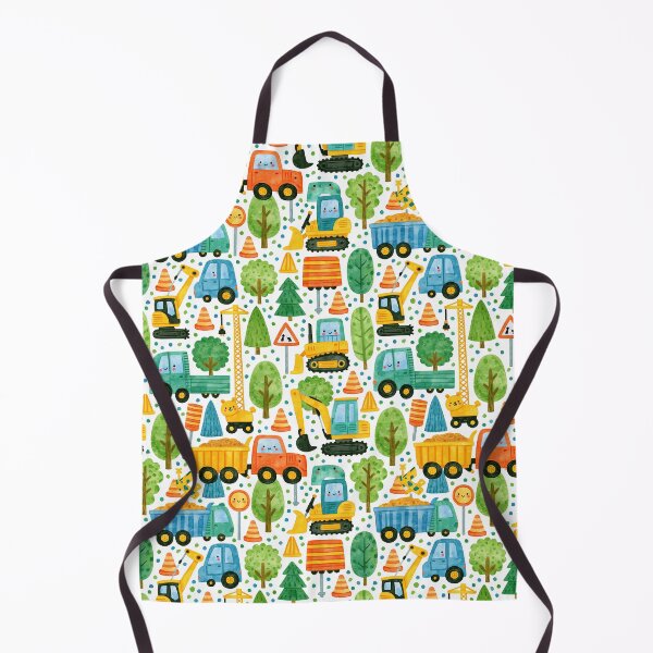 Item preview, Busy Construction and Traffic Signs Kids Pattern designed and sold by Piotrek0001.