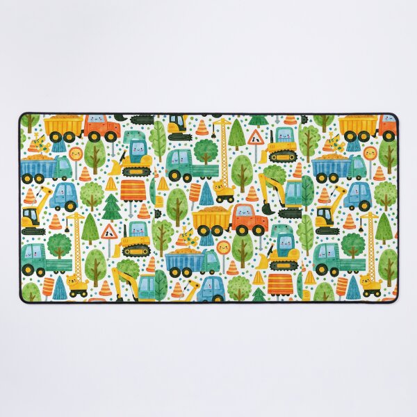 Item preview, Busy Construction and Traffic Signs Kids Pattern designed and sold by Piotrek0001.
