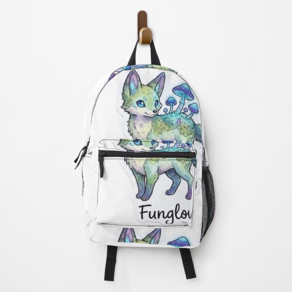 Item preview, Mushroom Fox Fantasy Creature Sticker designed and sold by Hafcishop.