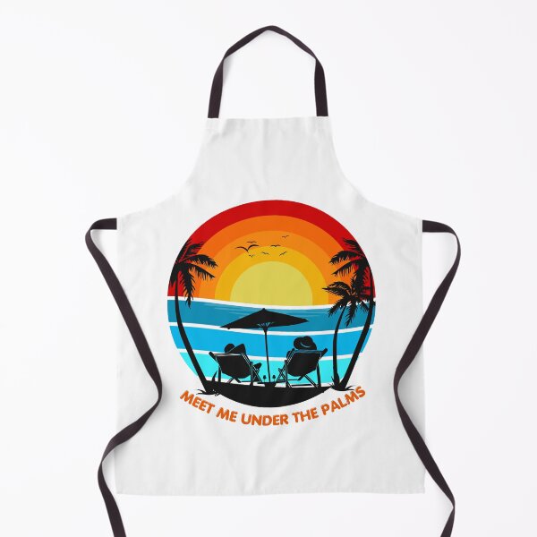 Item preview, Meet Me Under the Palms | Retro Summer Beach Aesthetic designed and sold by MagySale.