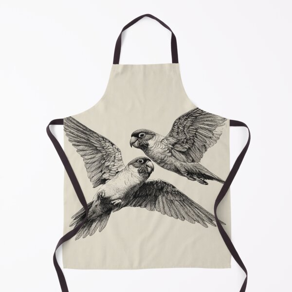 Item preview, A pair of Lovebirds in mid-flight, Birds in Motion designed and sold by CDC40.