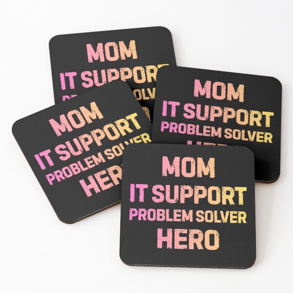 Item preview, Mom IT Support Problem Solver Hero Funny Tech Gift designed and sold by Yuli Club.