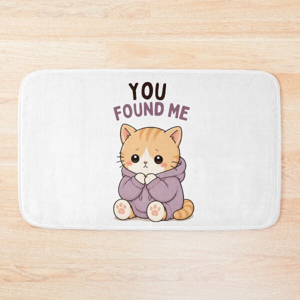 Item preview, You Found Me Cat | Cute Kawaii Aesthetic | Rescue Cat Design designed and sold by The Mood Index.